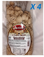 Abatianni Rustikale 2 Kg Orecchiette Mit Semola Di Grano Duro Integral 500GX 4