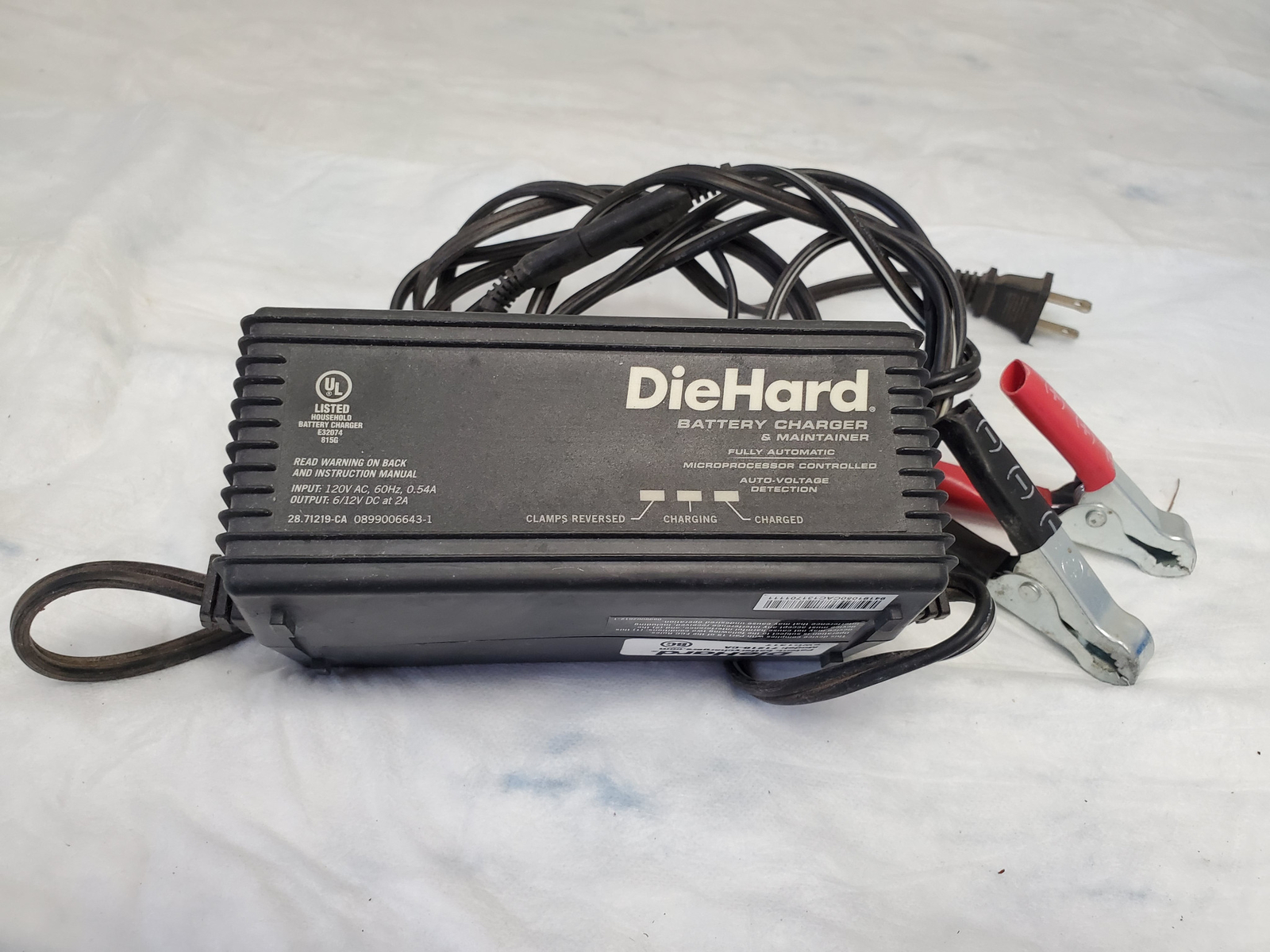 DieHard 71219 6/12V Shelf Smart Battery Charger and 2A Maintainer eBay