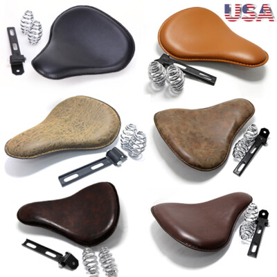 パーツ Harley Davidson vintage solo seat Motorcycle Spring Solo Seat For Harley Davidson Heritage Springer