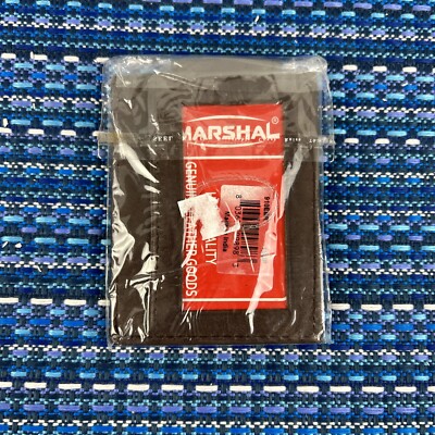 Marshal Wallet Credit Card Money Clip Compact Minimalist Brown Leather NEW