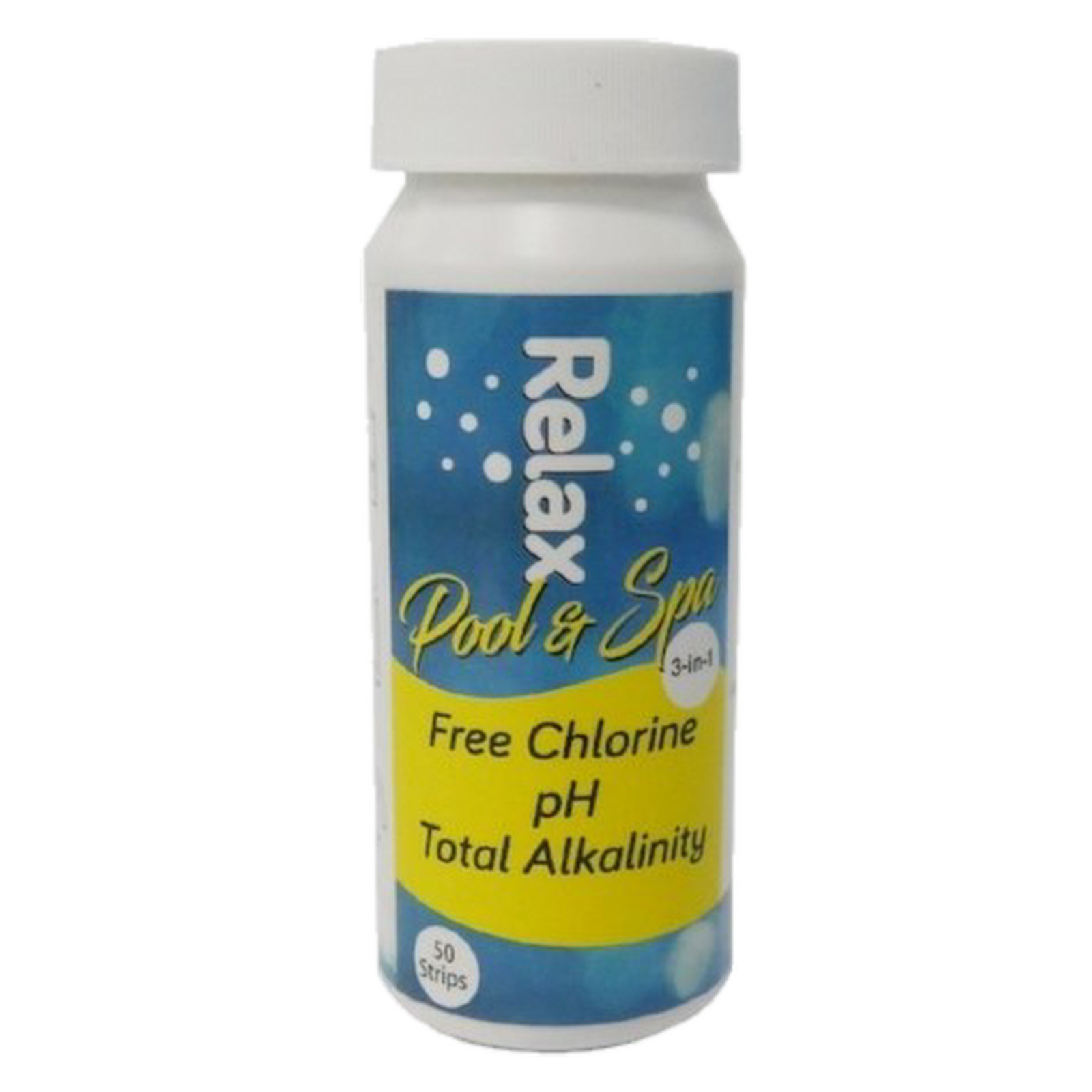 3 in 1 Chlorine PH TA Test Strips (50) Hot Tub Spa Pool Hot Tubs Spas Pools
