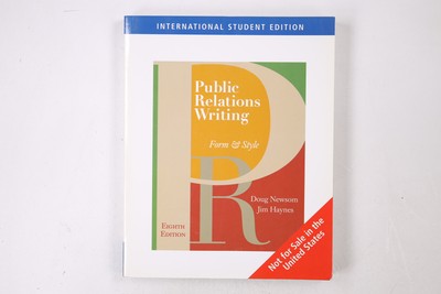 42315 Doug Newsom PUBLIC RELATIONS WRITING Form and Style