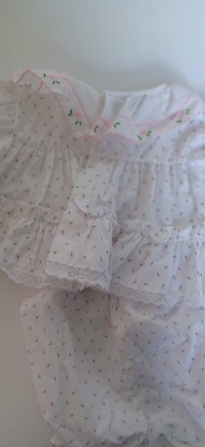 Baby togs Vintage easter dress 6-9 Months 2 Piece Girls Dress and Diaper Cover - Picture 5 of 10