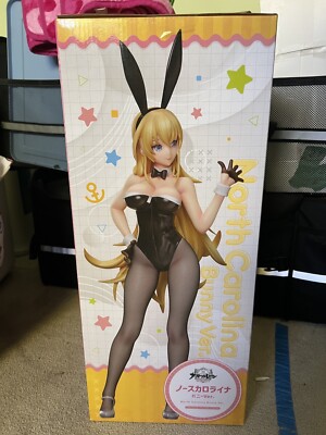 NEW SEALED FREEing B-style North Carolina Bunny Ver. 1/4 Scale Figure SEXY LACE!