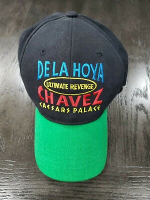 VERY RARE AUTHENTIC New Vintage De La Hoya Vs Chavez Ultimate Revenge Snapback