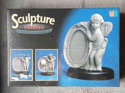 MB Sculpture Puzzle Cherub 170+ Pieces 
