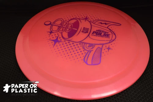 Discraft Ledgestone 2022 BIG Z PULSE Disc Golf 174 Driver Dark Pink Foil Magenta