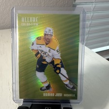 Upper Deck 2025-26 Allure Color Flow Yellow-Green Roman Josi Predators #CF-2
