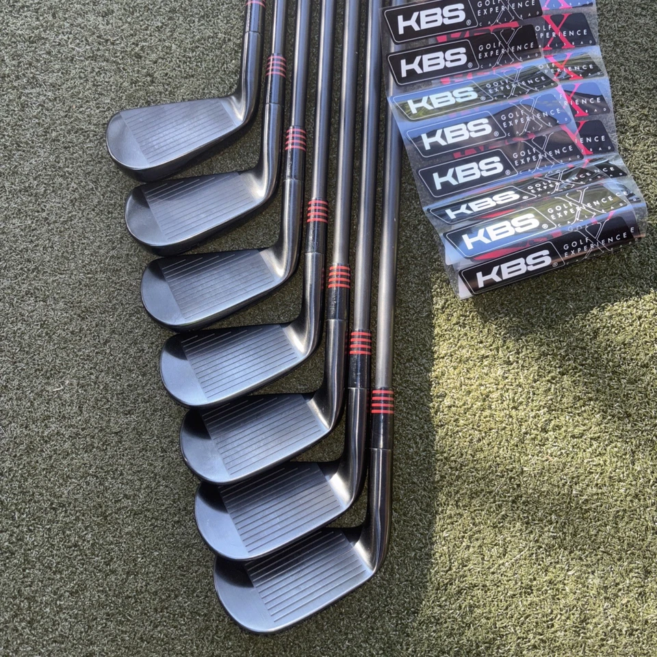 Titleist 2025 Black T200 w/ C Taper Limited 130x Built at KBS 4-PW - Image 2 of 4