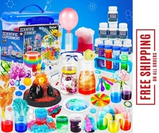 Science Kit for Kids,120 Science Lab Experiments,Scientist Costume Role Play ...