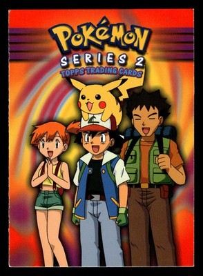 ENGLISH Checklist #148 Topps Trading Cards Series 2 Pokemon