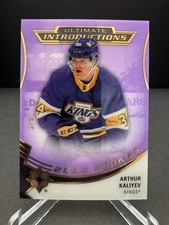 2020-21 UD Ultimate Collection Arthur Kaliyev Ultimate Introductions Rookies 3/5