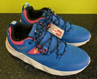 Columbia Womens Facet 60 Low Outdry BL1821-438 Blue Hiking Shoes Sneakers 10.5