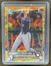 2025 Bowman Draft Sapphire Brady Ebel Chrome Gold Refractor 1st #/50 Brewers