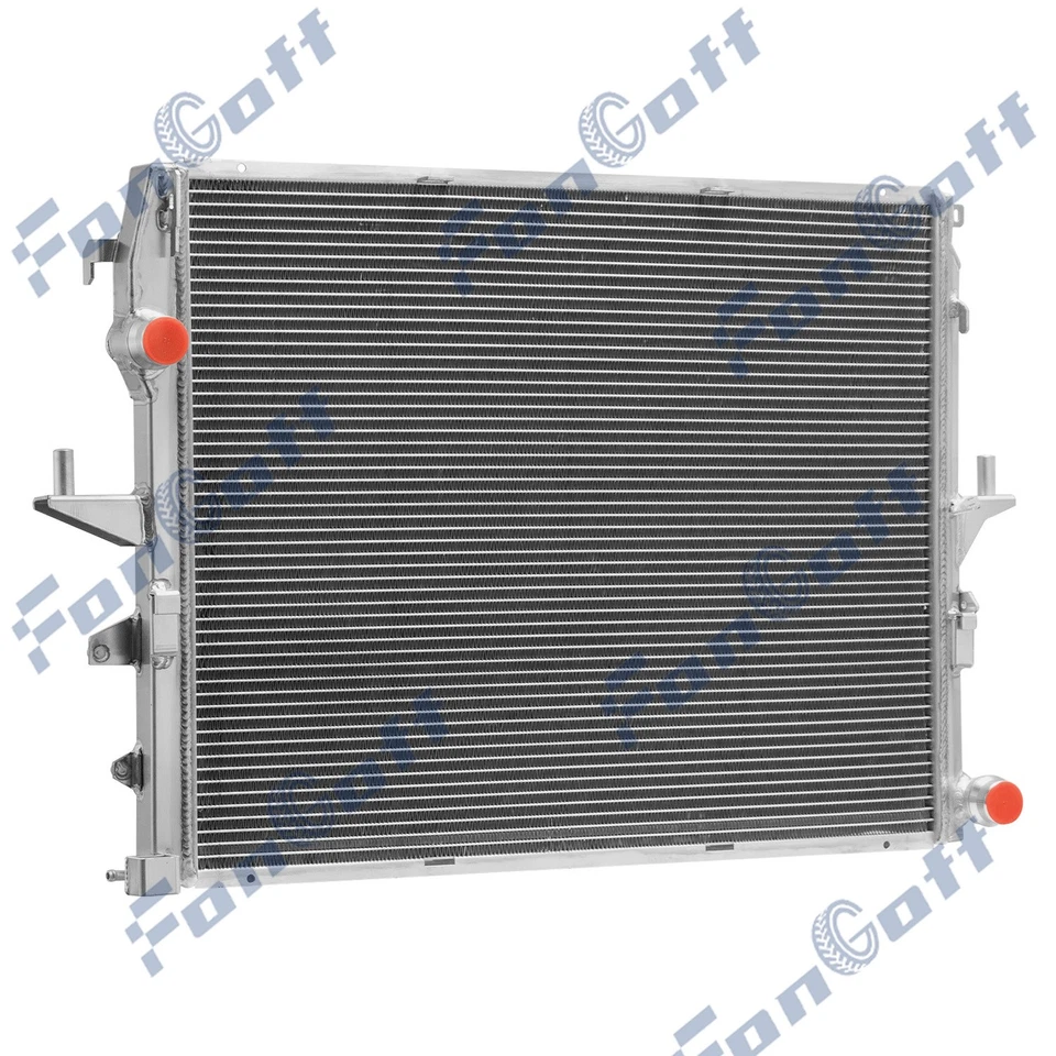 Radiador de 2 filas para Audi Q7 2007-15 2003-2010 Porsche Cayenne 2004-10 VW Touareg Foto 4 de 4