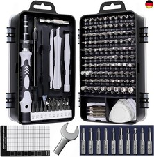 CANOPUS Feinmechaniker Schraubendreher Set 140 in 1 - Handy Reparatur Werkzeug,