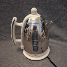 Dualit JKT33a Dome Kettle Cream Stainless Steel 1.5L 3000W Cordless Working!