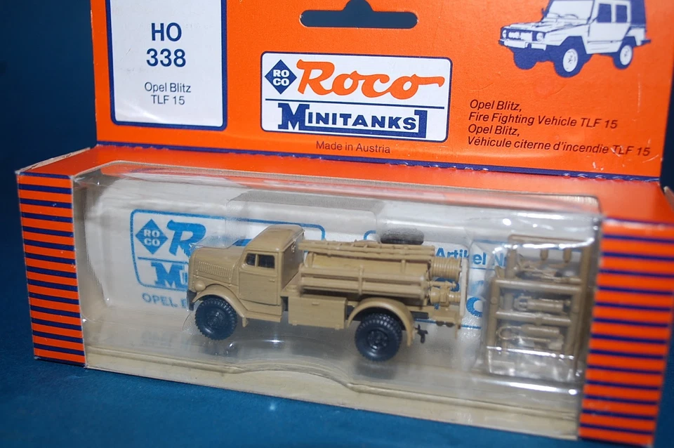 Roco Minitanks 338 - Opel Blitz TLF 15 scala 1/87 - Immagine 3 di 3