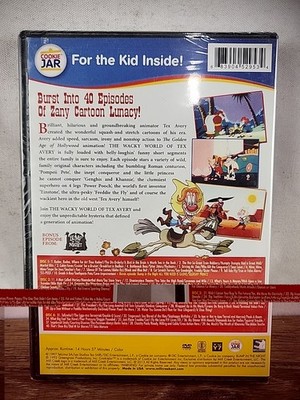 The Wacky World of Tex Avery, Vol. 1 (DVD, 2013, 4-Disc Set) for