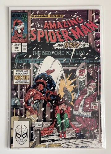 The Amazing Spider-Man #314 (Marvel Comics April 1989) NM Peter & Mary Evicted