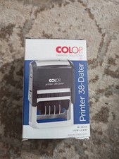 COLOP Printer 38 Self Inking Date and Message Stamp RECEIVED C133751REC