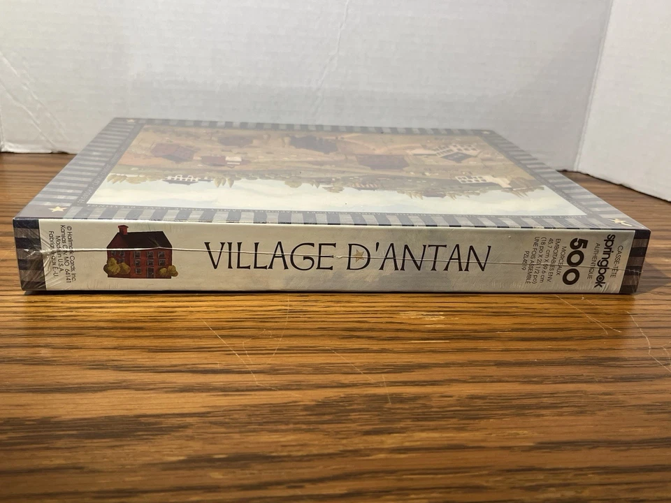 Vintage Springbok Happy Homes 500 Piece Jigsaw Puzzle New Sealed 18x23.5in NOS - Image 4 of 4