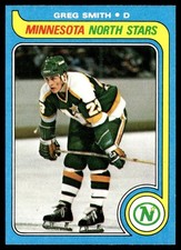 1979-80 Topps Hockey Card Greg Smith Minnesota North Stars #11 NM