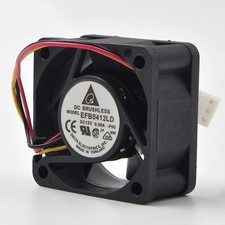 New EFB0412LD-F00 4020 12V 0.08A 4CM 3pin Cooling Fan tn