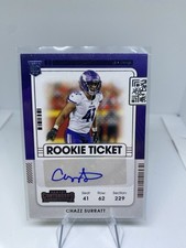 2021 Panini Contenders Rookie Ticket Auto Chazz Surratt #183