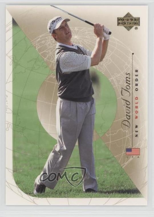 2003 Upper Deck New World Order David Toms #79 0f6