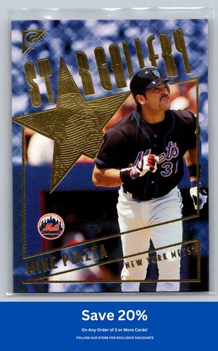Mike Piazza #SG10 2001 Topps Gallery Star card