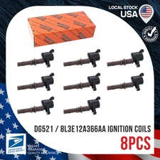 8x Ignition Coils DG521 For Ford Mustang V8 4.6L 8L3E12A366AA 8L3Z12029A