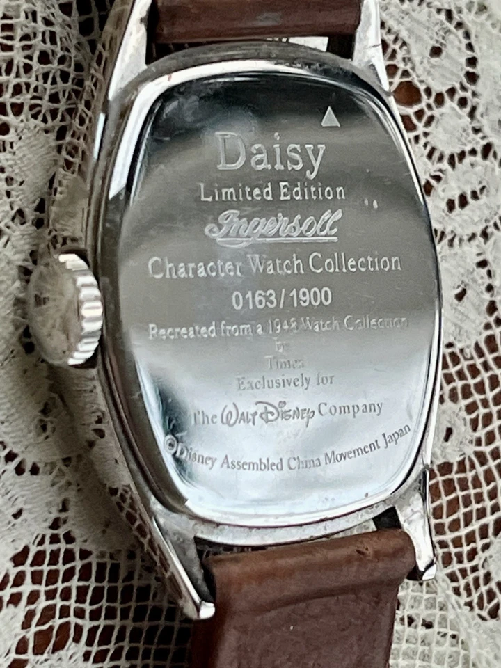 Reloj Daisy Duck Edición Limitada Ingersoll Personaje Colección Timex 0163/1900 Foto 2 de 4