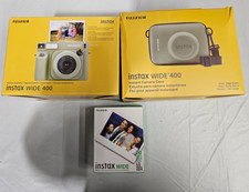 Fujifilm - instax WIDE 400 Instant Camera - Sage Green Bundle