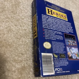 Advanced Dungeons & Dragons: Heroes of the Lance  (Nintendo NES) Complete  CIB