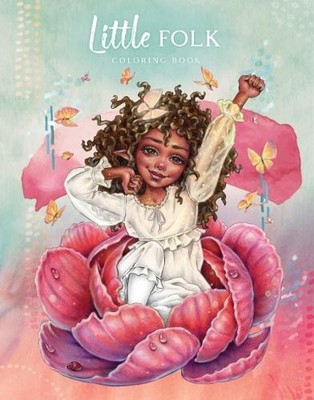 Christine Karron Little Folk Coloring Book (Taschenbuch)
