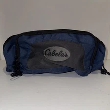 Cabela’s Fishing Utility Gear Bag Blue Mini Duffle Tackle Carry On 16”x10”x7”