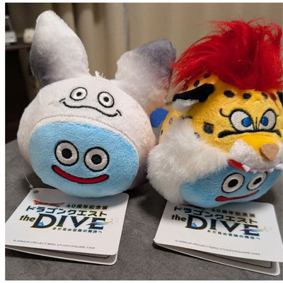 Dragon Quest The DIVE 40th Anniversary Slime Mascot Plush Doll Limited Rare