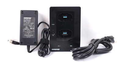 Shure Microflex Wireless MXWNCS2 2-Channel Networked Charging Station w193
