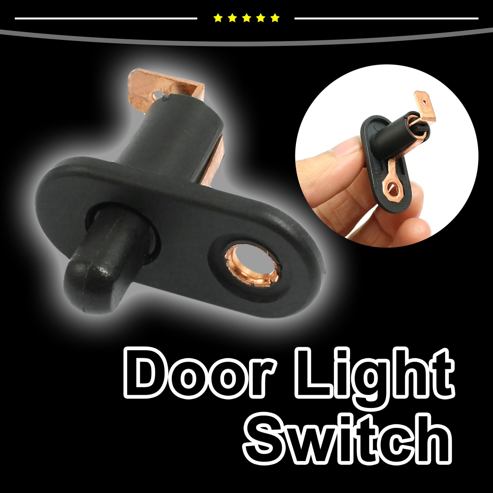 Piece of 1 Car Vehicle Interior Door Courtesy Light Switch Button Part ...