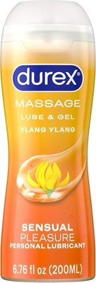 Durex Water Based Lube, Touch & Play Personal Lubricant with Ylang Ylang, Lube f