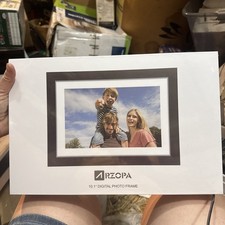 ARZOPA Digital Picture Frame 10.1 Inch, Digital Photo Frame Electronic WiFi P...