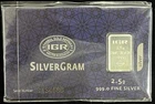 IGR 2.5 GRAMS 999 FINE SILVER BAR IN COA ORIGINAL CARD (5 Available)