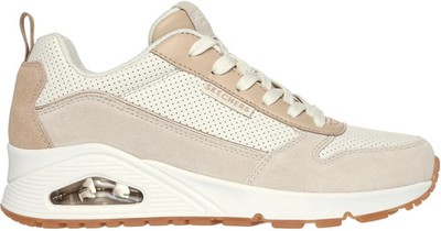 Skechers UNO 2 Much Fun Womens Shoes Beige Stylish Casual Comfortable Comfort