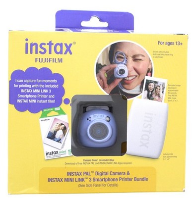 Instax Fujifilm Instax Pal Digital Camera & Instax Mini Link 3 Printer