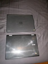 Dell 6QM6B52 & C738T Acer 2 Computers UNTESTED LAPTOP