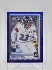 DERRICK HENRY 2025 PANINI DONRUSS OPTIC PURPLE /60 #112 RAVENS FOOTBALL Q4705