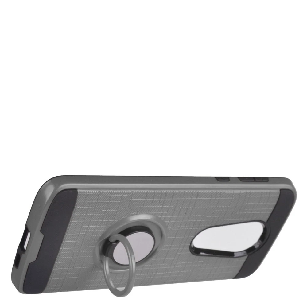 COVER TRASPARENTE + PELLICOLA VETRO TEMPERATO Per MOTOROLA MOTO G7 / G7