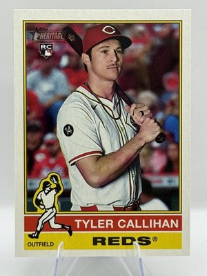 2025 Topps Heritage Tyler Callihan Rookie #603 Cincinnati Reds RC