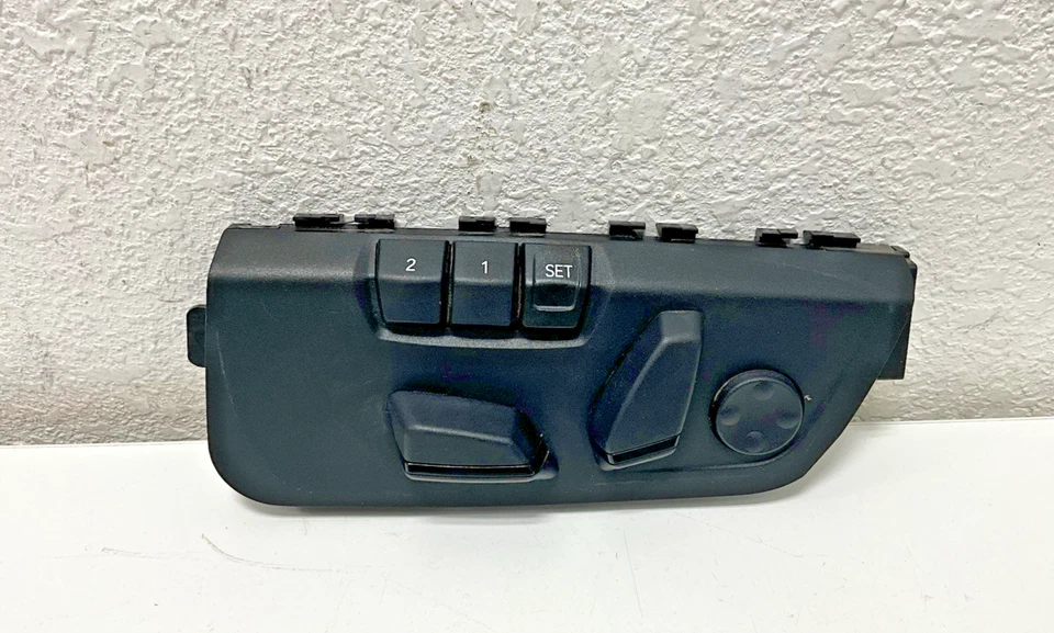 BMW X5 2016 interruptor de ajuste del asiento eléctrico del conductor delantero izquierdo 9359811 OEM Foto 2 de 4